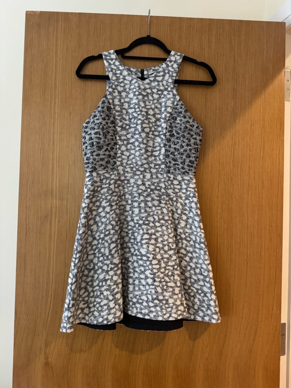 TOWNSEN Black and White Mini Dress